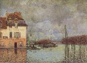 Alfred Sisley Fllod at Port-Marly Germany oil painting artist